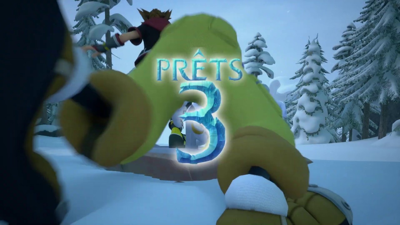 Kingdom Hearts III: Luge alpine trésors