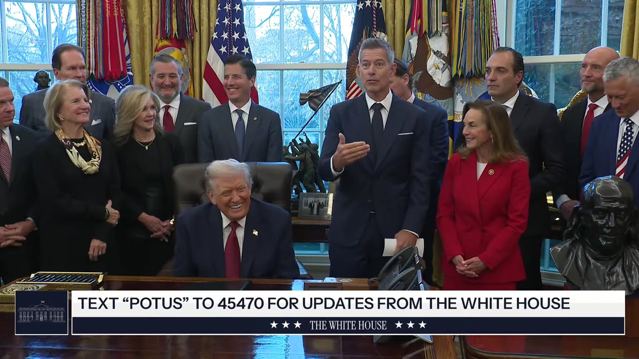 President Trump Makes an Announcement, Dec. 3, 2025
