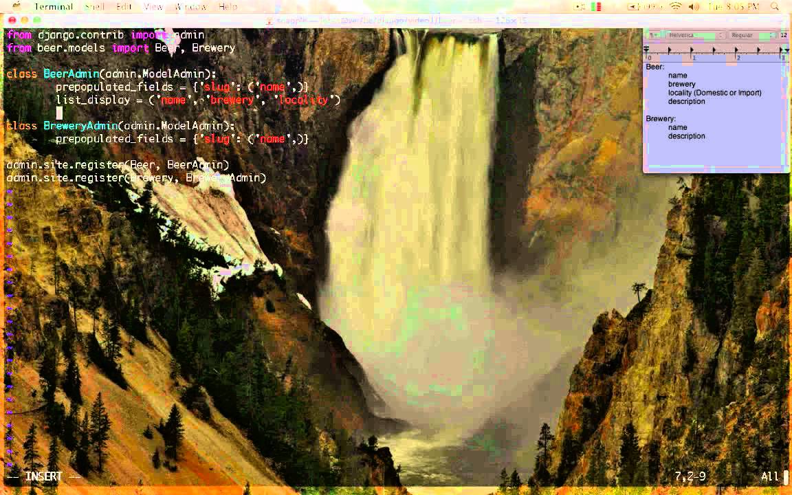 Django Tutorial 2 - Models and the Admin - Hacked Existence