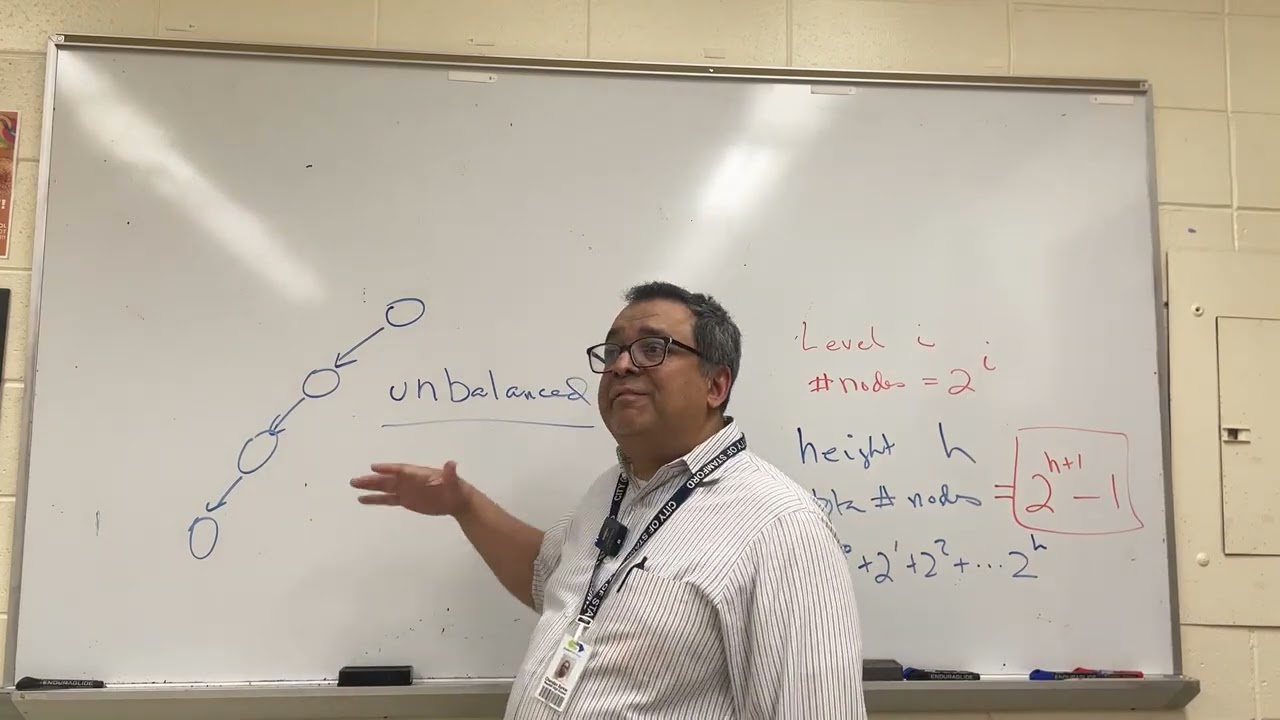 DS 047: Trees Part 3 - Balanced vs Unbalanced Binary Trees