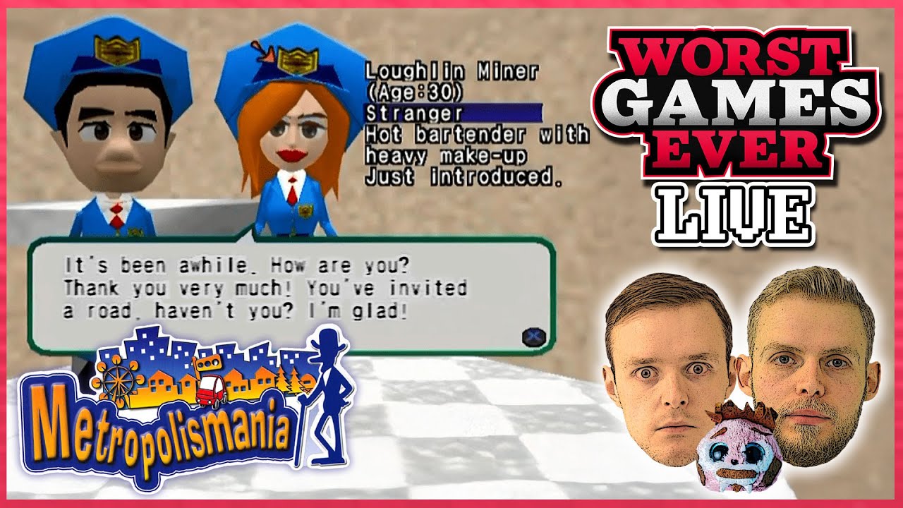 INTRODUCING HAM - Metropolismania - Worst Games Ever Classic | WorstGamesEver Live!