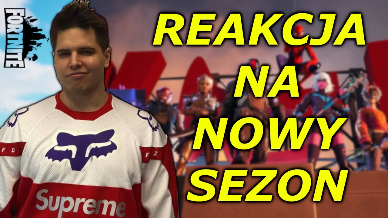 ZONY REAGUJE NA NOWY ROZDZIAŁ W FORTNITE (1 SEZON 3 ROZDZIAŁ)
