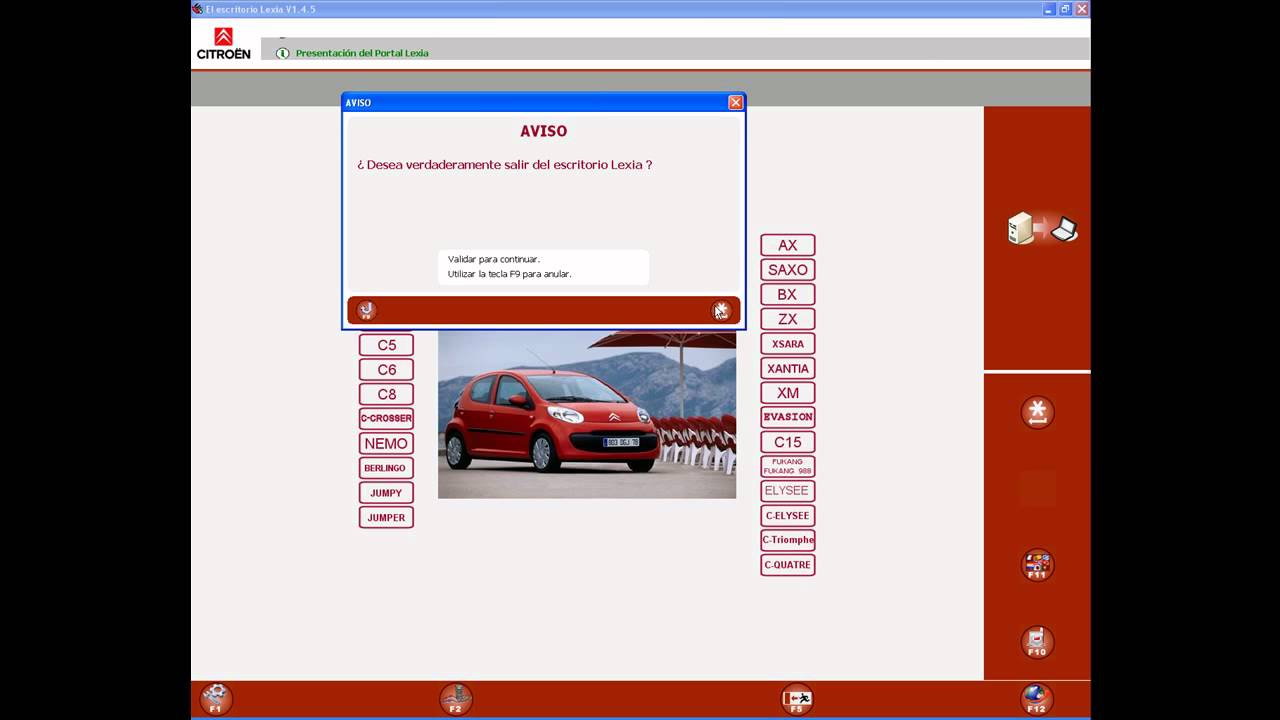 Instalación programa Lexia (diagnosis citroen)