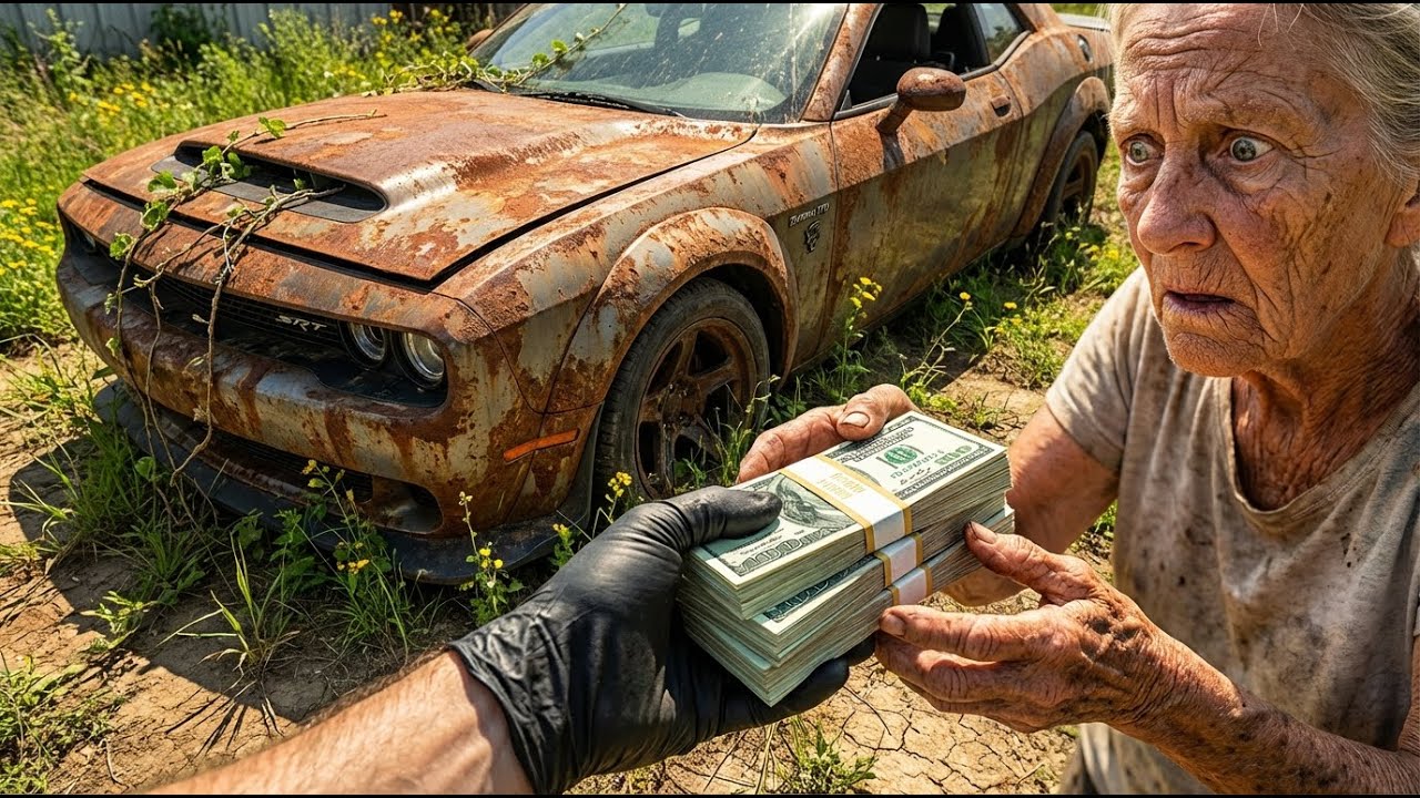 Deep Cleaning and Restoring an Abandoned SRT Demon 170 | Full Satisfying Restoration ASMR