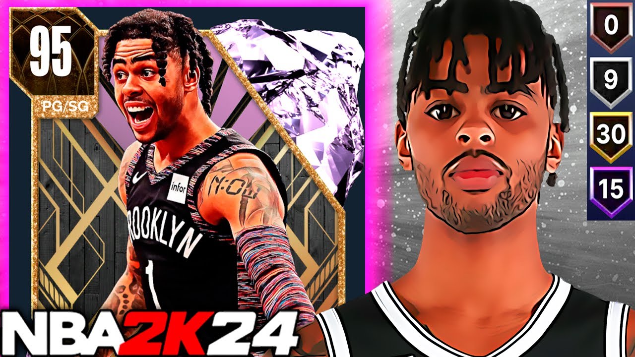 EVO PINK DIAMOND D'ANGELO RUSSELL GAMEPLAY! SHOULD YOU SPEND YOUR DOUGH ON DLO IN NBA 2K24 MyTEAM?