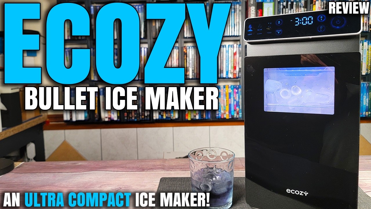 An Ultra Compact But Impressive Ice Maker! | eCozy Frisco Core Bullet Ice Maker Review