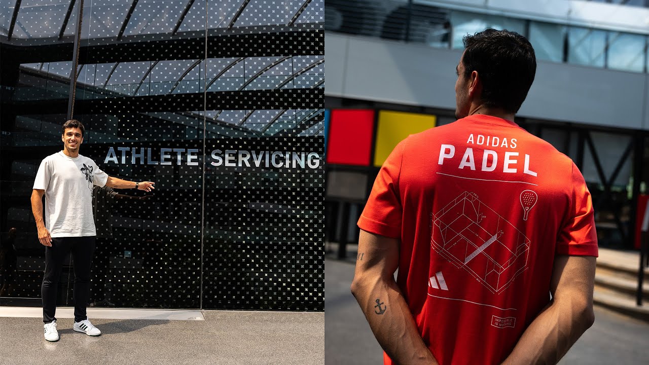 Ale Gal&aacute;n visits adidas HQ