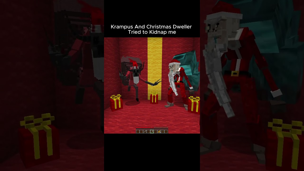 Christmas Dwellers😰#minecraft #edit #dweller #scary #shorts