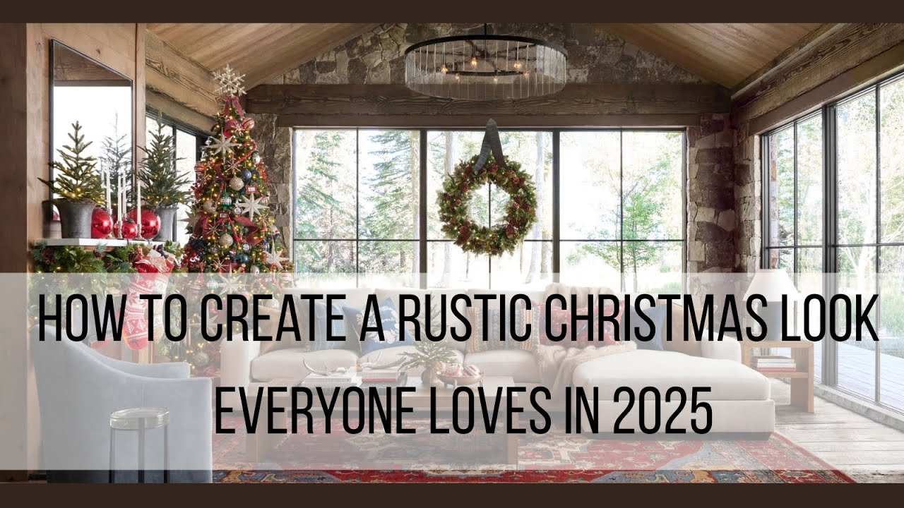 How to Create a Rustic Christmas Look Everyone Loves in 2025