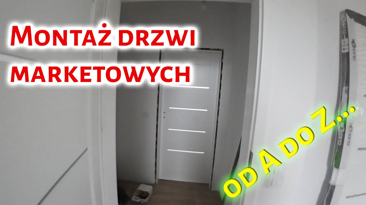 #103  Montaż drzwi marketowych od A do Z #remont #drzwiwewnętrzne