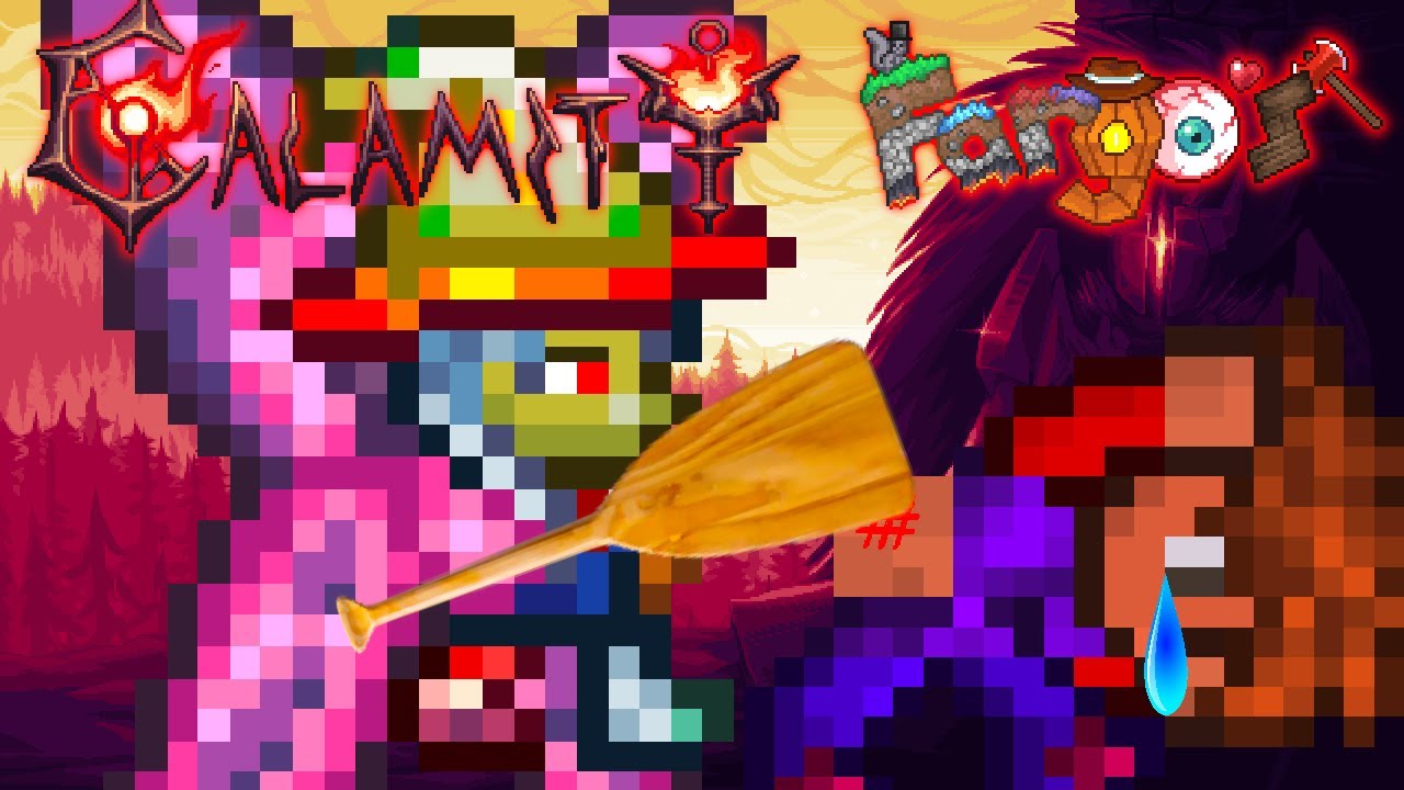 Getting Whooped By Deviantt In Masochist Death Mode Terraria