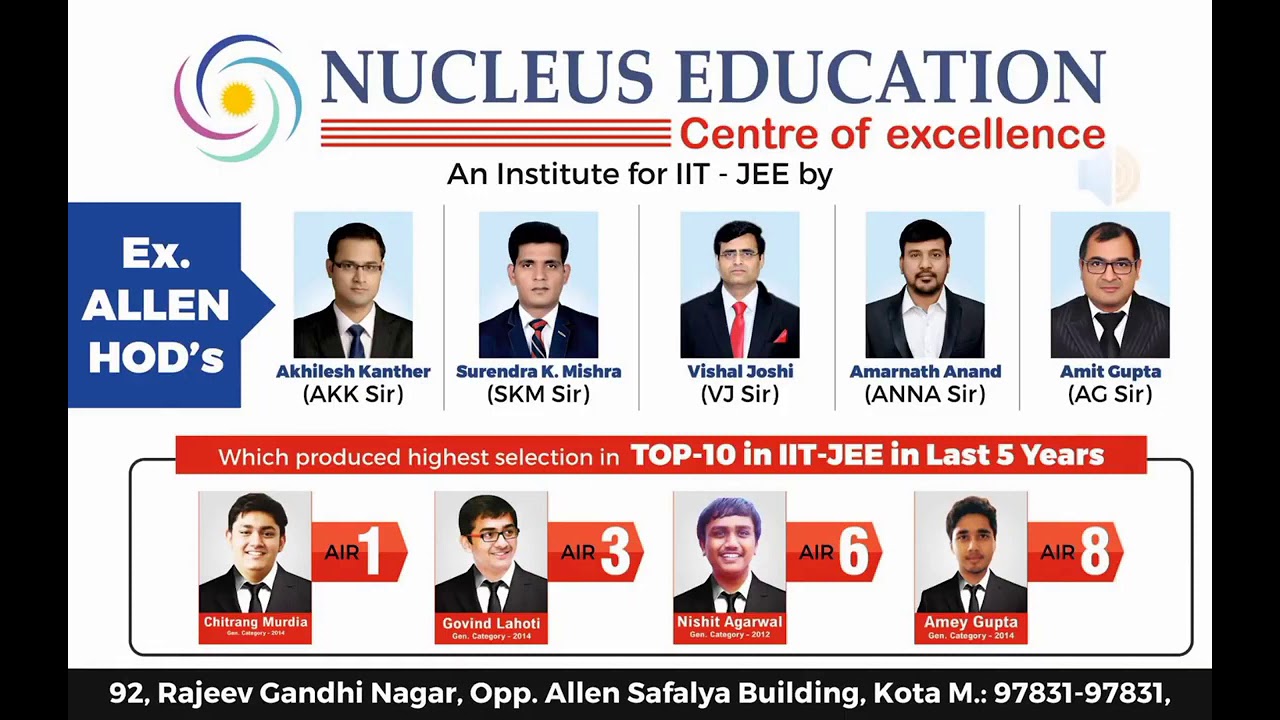 VJ sir ,SKM sir,AKK sir left nucleus education . Real truth and recording .