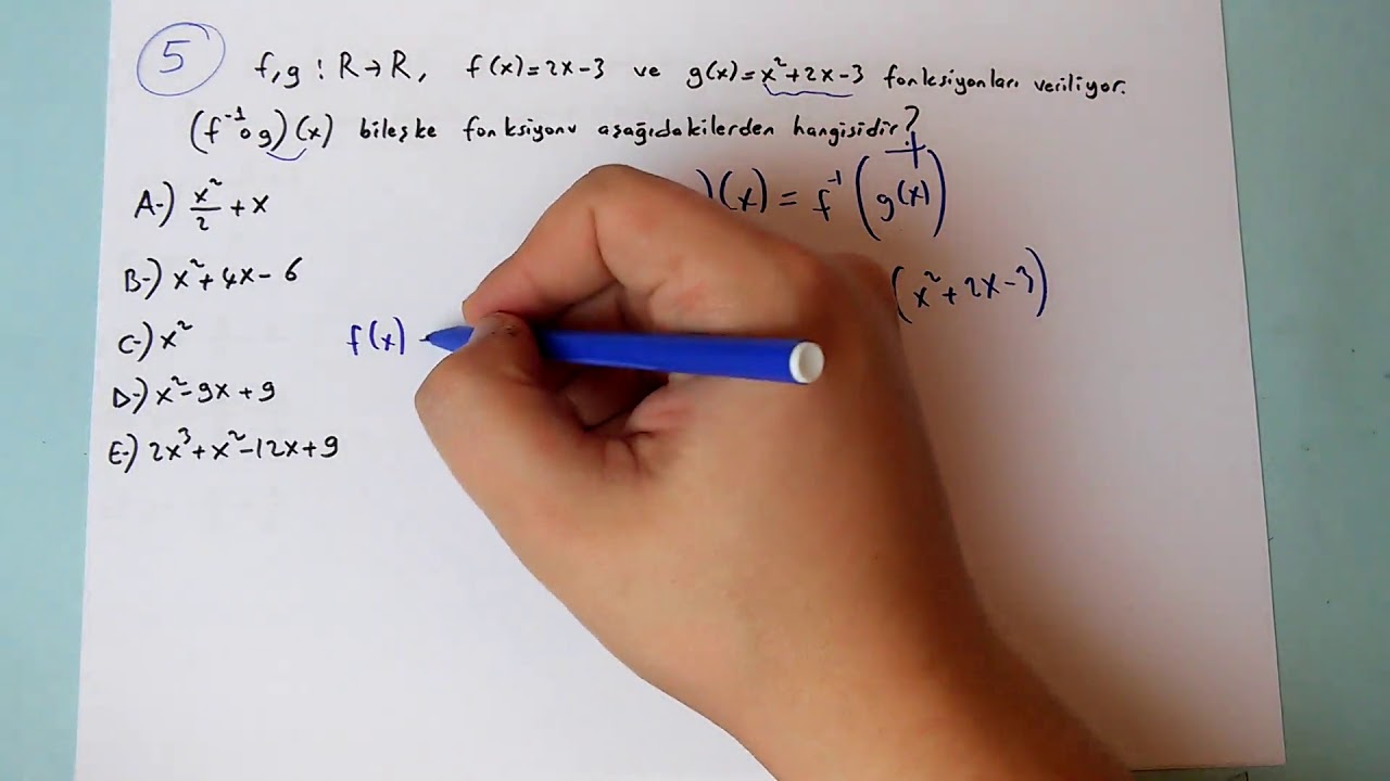 AÖF GENEL MATEMATİK 2015 DÖNEM SONU SINAVI 1. KISIM