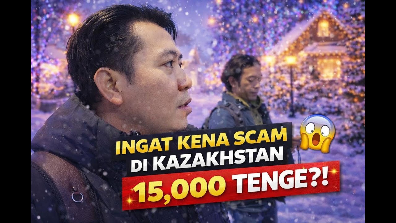 Ingat Kena Scam di Kazakhstan 😱 Driver Minta 15,000 Tenge! | Kok-Tobe Almaty
