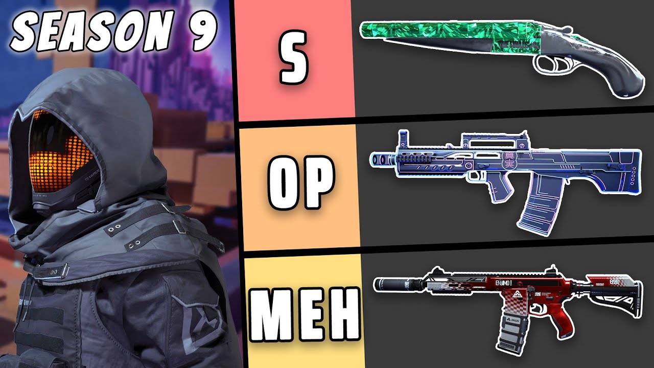 The BEST Finals Season 9 META Weapons Tier List