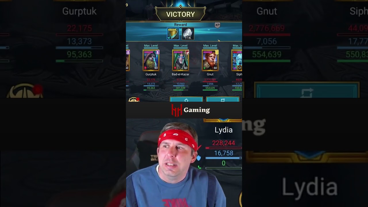 ГНУТ &mdash; КОРОЛЬ ОДИНОЧНЫХ УДАРОВ! #шорты | Raid: Shadow Legends