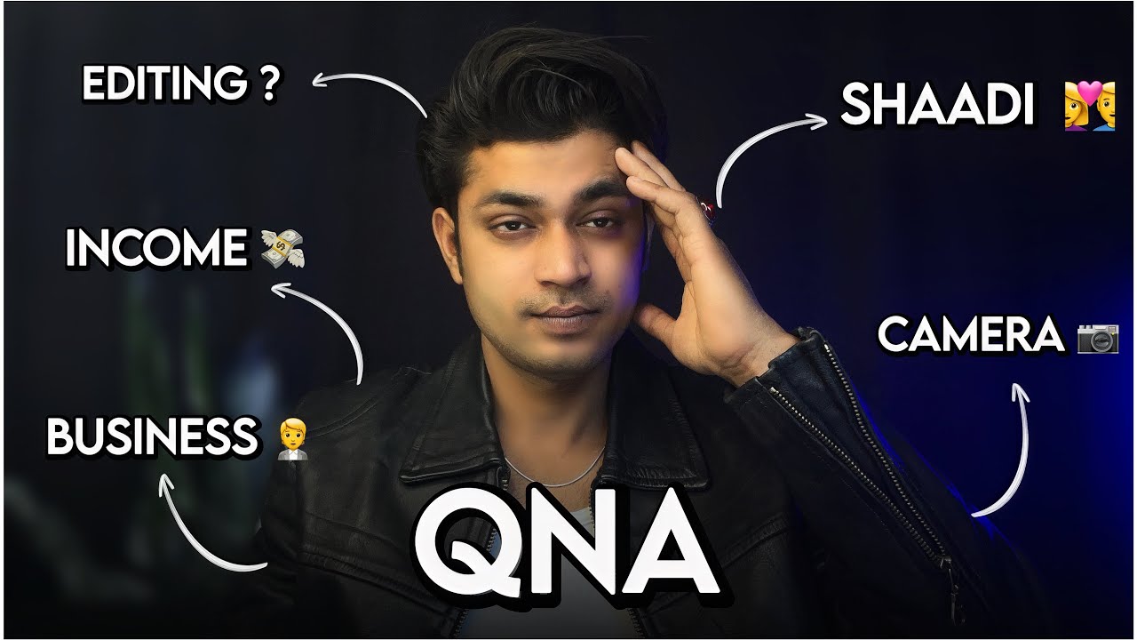 ANKIT BENIWAL Q&A VIDEO 🤯 CLICK ANKIT ( age , income , business , editing , shaadi ❤️