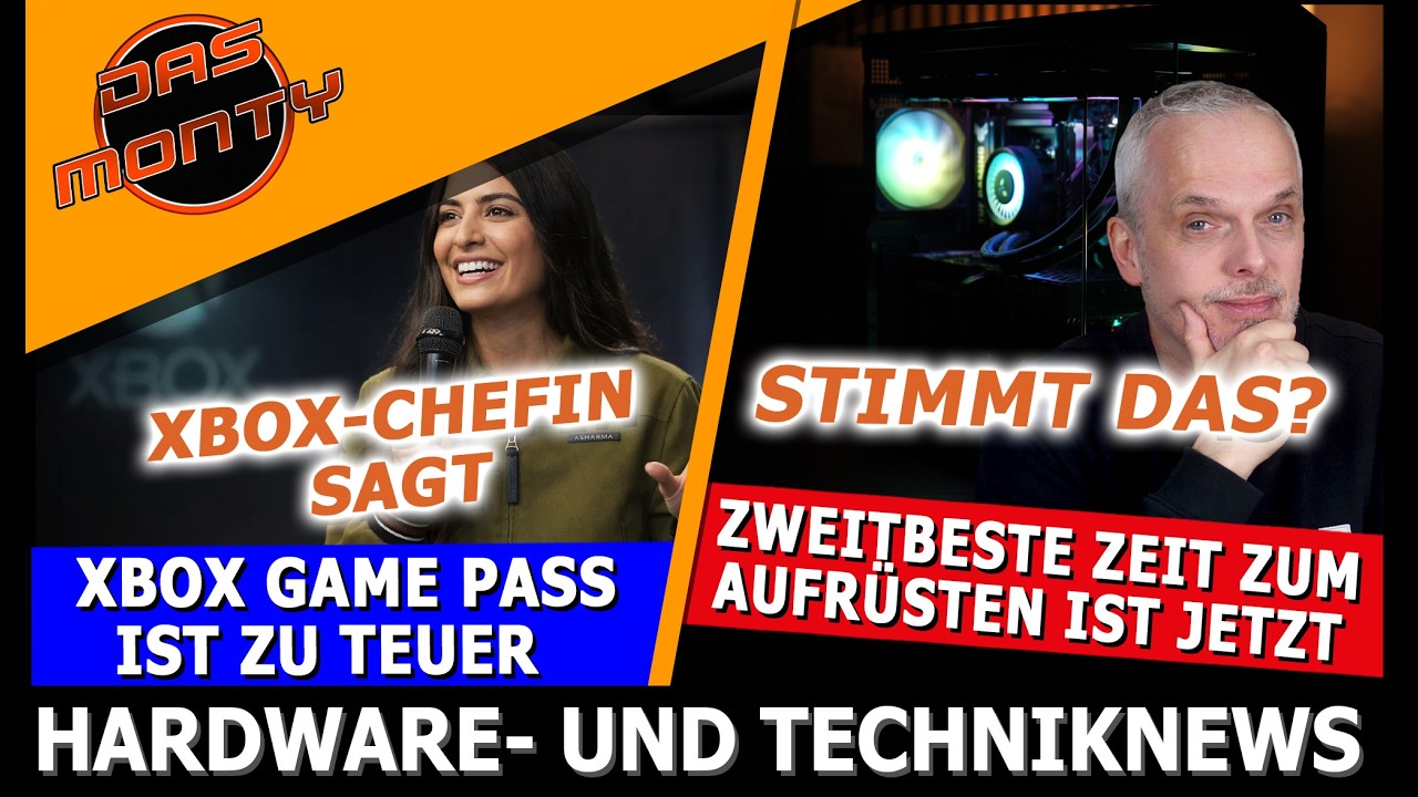 Die zweitbeste Zeit zum Aufr&uuml;sten/PC-Kauf ist JETZT | Xbox Chefin sagt Game Pass ist zu teuer | News