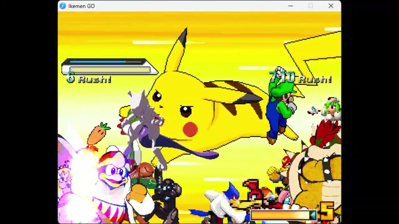 [MUGEN/Ikemen GO] Smash Remix Party (15v15)