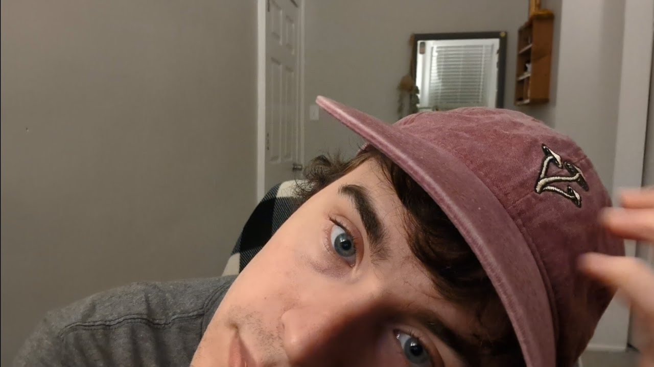 asmr hat tour 🤠 scratchy tapping and more