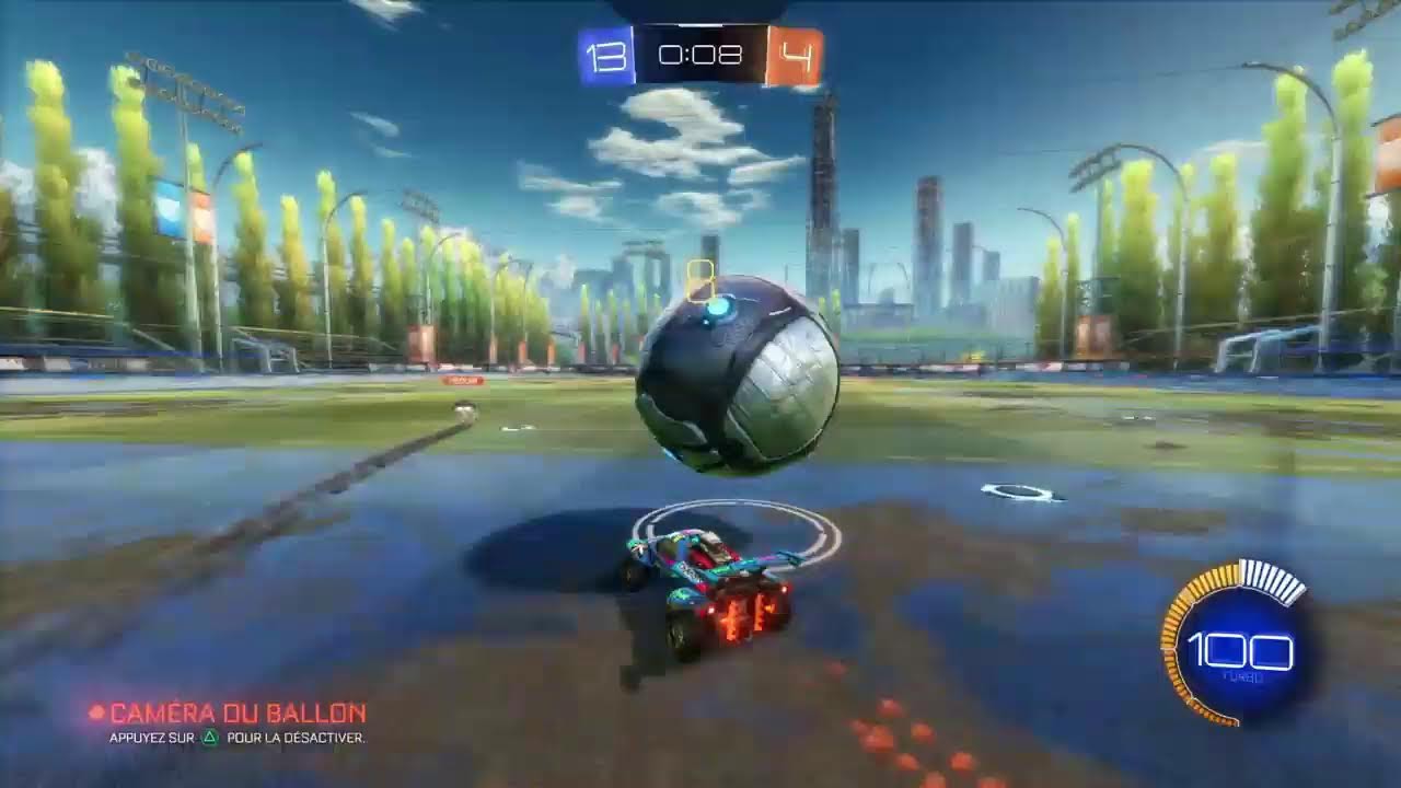 Je joue a rocket league avec des abonnes