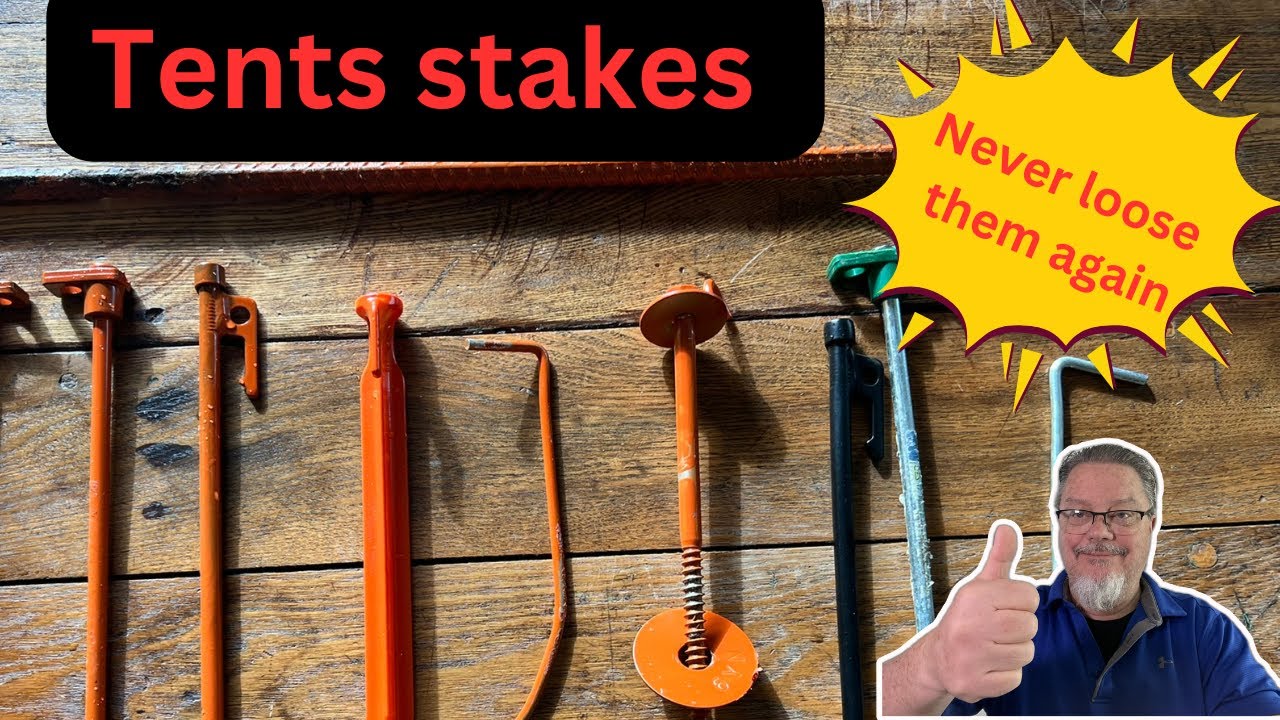 The Tent Stakes You&rsquo;ll Never Misplace!