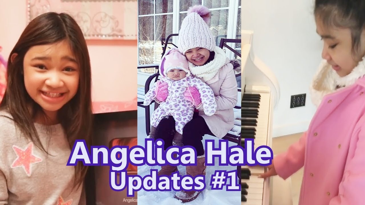 Angelica Hale Updates #1 Working on New Song - Sister Abigail First Snow Day-  TV Guesting & More