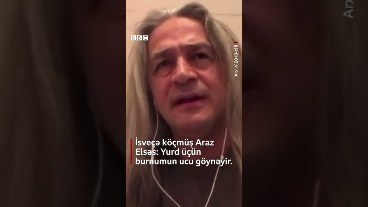 “Yurd üçün burnumun ucu göynəyir”, İsveçdə yaşayan Araz Elsəs #shorts