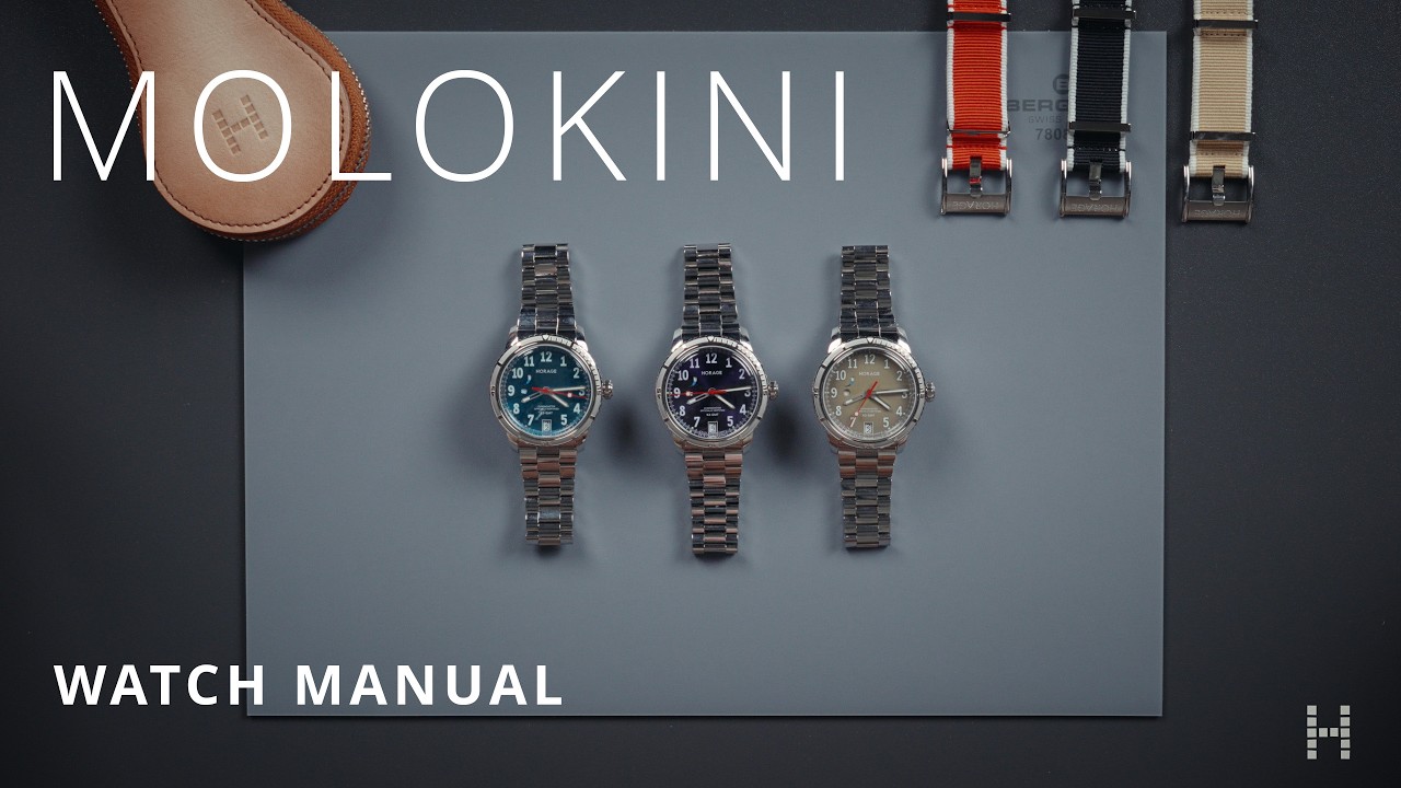 HORAGE Molokini - Watch Manual