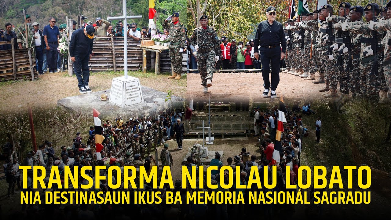 Xefe Estadu Hakarak Transforma Nicolau Lobato Nia Destinasaun Ikus Ba Memoria Nasionál Sagradu