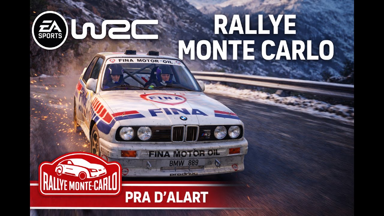 #10 EA Sports WRC Moments Rallye Monte Carlo Monte The RWD Giant Killer Pra d´Alart BMW M3 Evo Rally