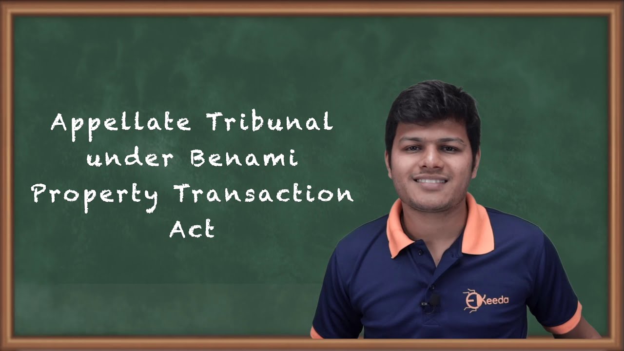 Appellate Tribunal under Benami Property Transaction Act - CA Final Business Laws