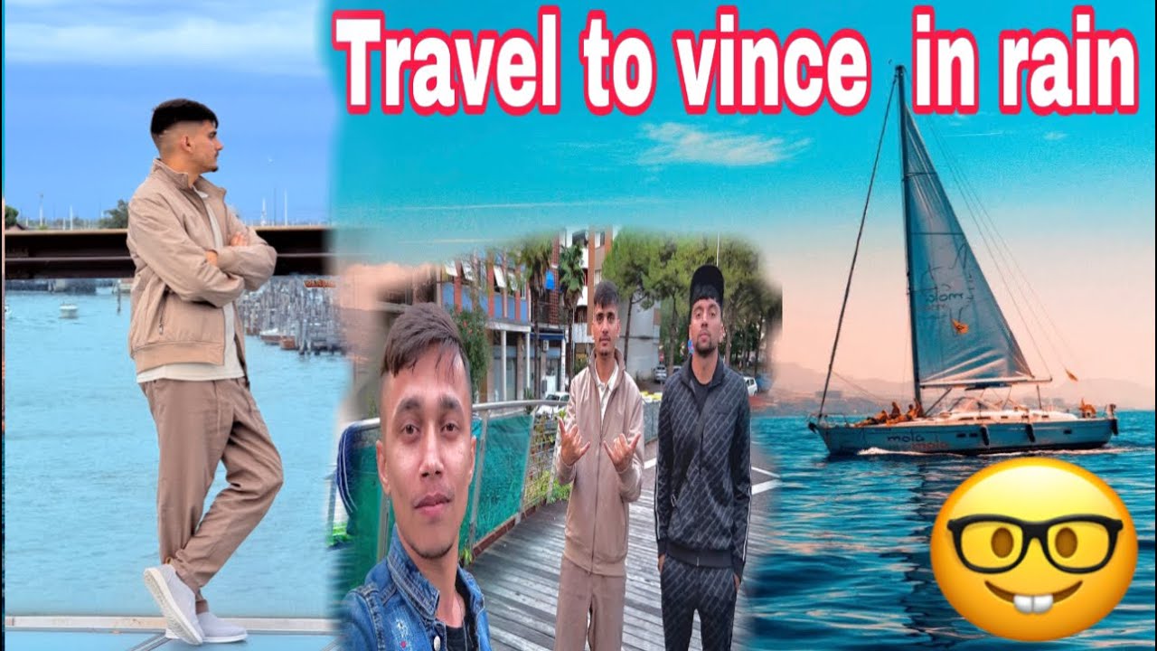 Travel to vince in rain  with friends                                End par barsh ho gye  program 🤪