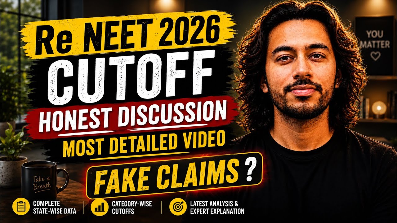 Re-NEET 2026 Cutoff| Honest Discussion | kshitiz sir