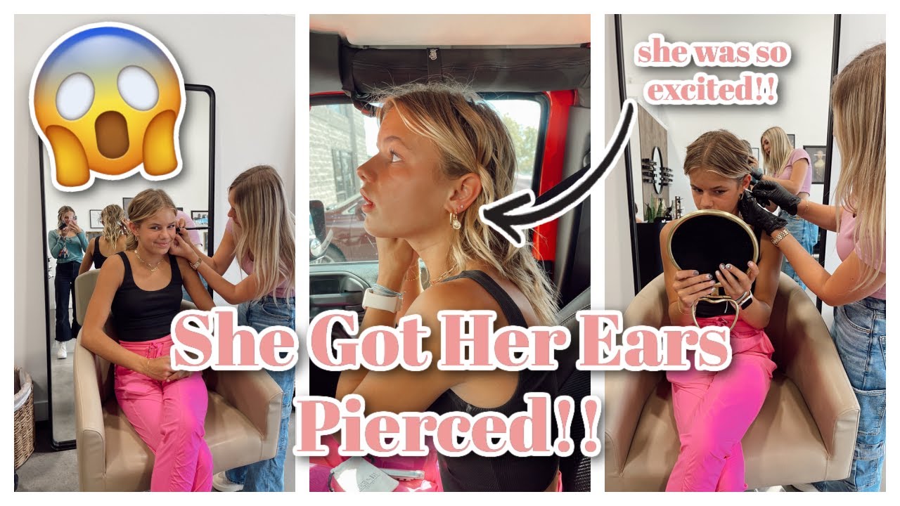 Taking my Sister to Get Her EARS PIERCED While My Parents Are GONE!!