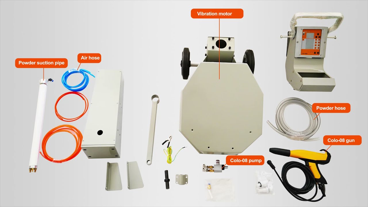 COLO-191S-B Powder Coating Equipment Installation