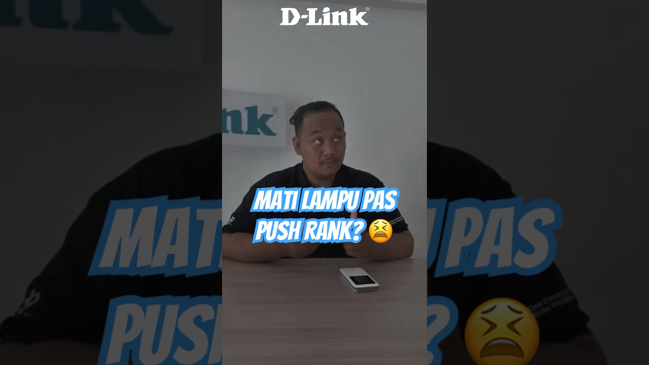 Mati lampu pas push rank? 😫