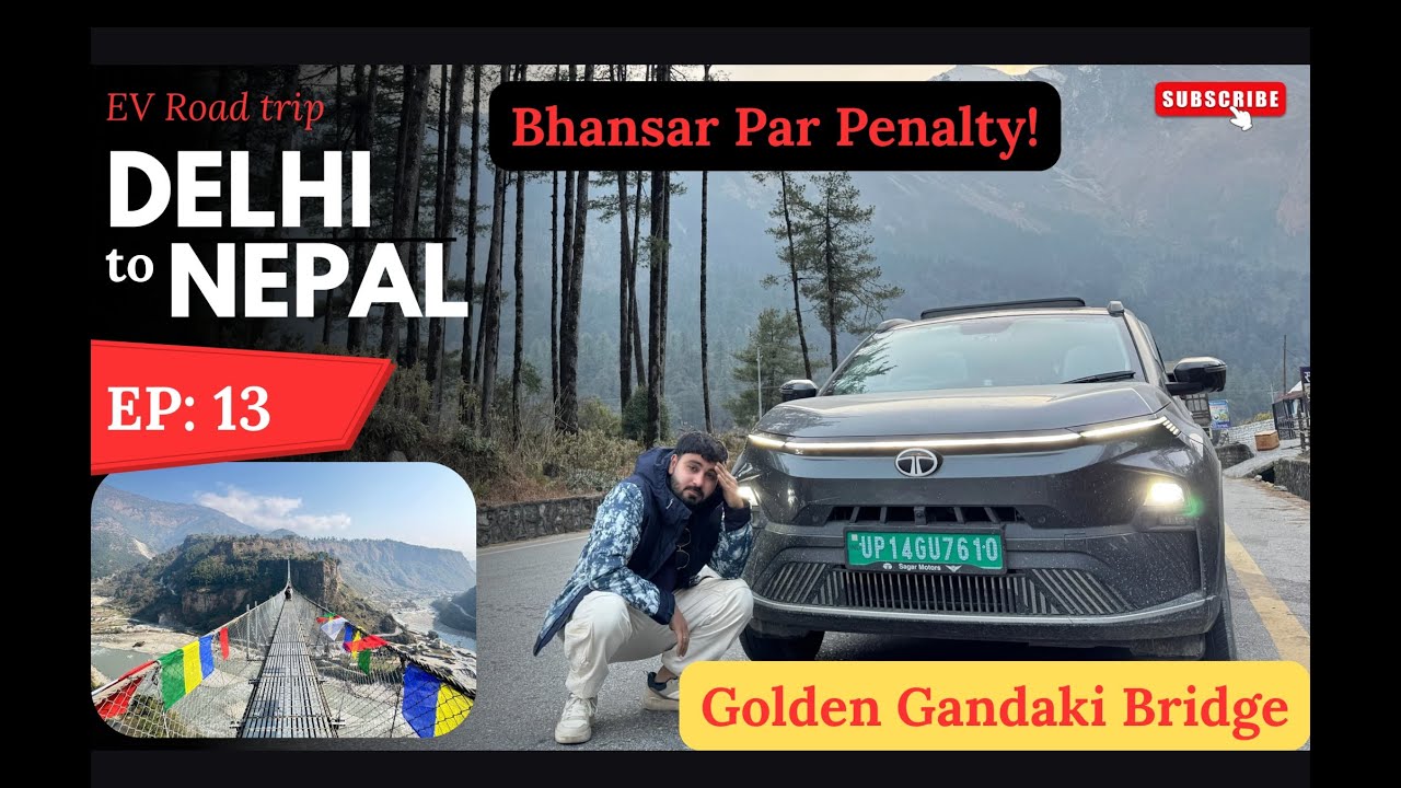 Nepal Road Trip 2026: Paying Bhansar Penalty! 🚔 Chaos at Pokhara Customs & Everest Climber (Ep 13)