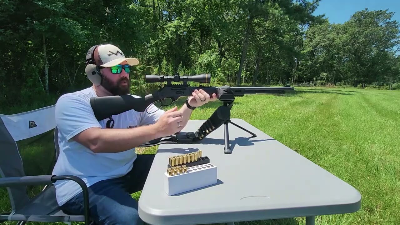 Дальнобойные выстрелы Henry X Model 30-30 + патроны Leverevolution от Hornady