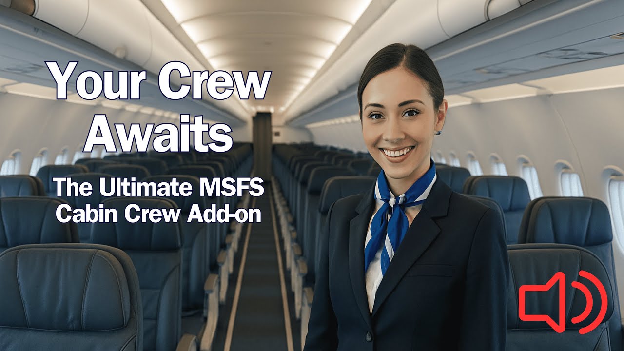 SkyLink Cabin Crew Is Here – The Ultimate MSFS Immersion Add-On