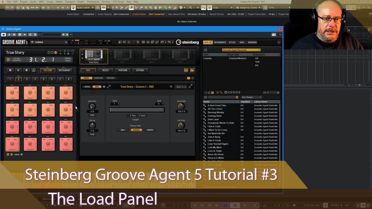 Урок Steinberg Groove Agent 5, эпизод 3 — Панель загрузки