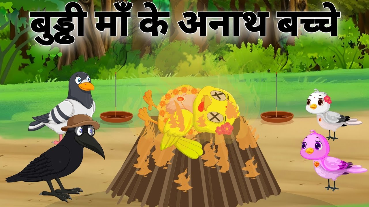 बूढ़ी माँ के अनाथ बच्चे | Buddhi Maa ke Anaath Bacche | Kids Hindi Moral Stories
