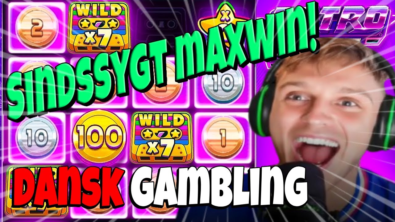 Enormt Max Win På Retro Tapes! │Danske Gambling Wins