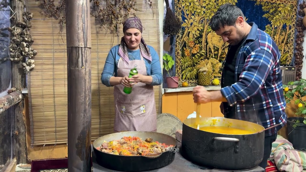 Authentic Azerbaijan Village Life