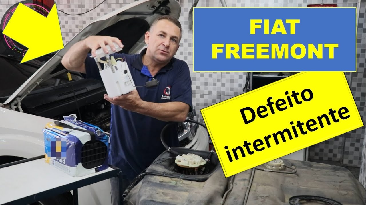 Freemont não pega! Teste da bomba de combustível Fiat Freemont