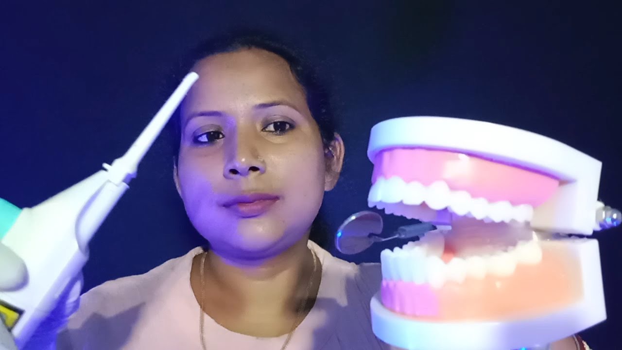 ASMR Cleaning Your Teeth