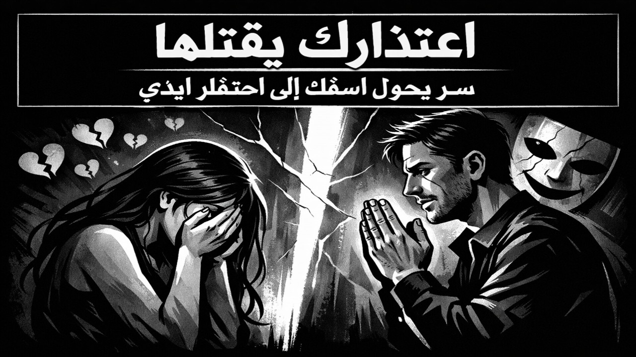 اعتذارك يقتلها: سر يحول أسفك إلى احتقار أبدي