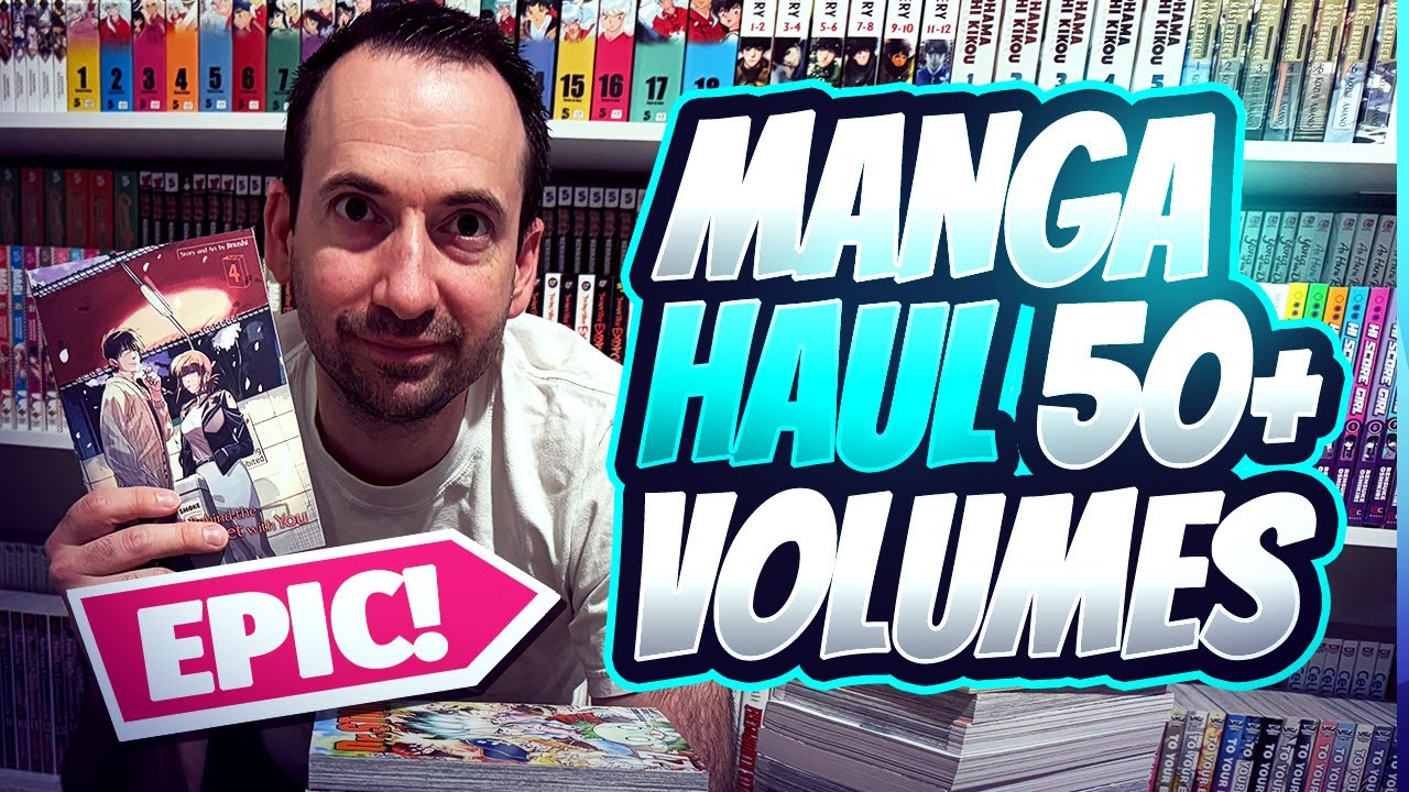 Let's Talk... & Some Much-Needed Manga Therapy (50+ Volume Haul)