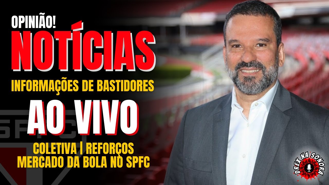 AO VIVO! OLTEN AYRES SE MANIFESTA | APRESENTAÇÕES, REFORÇOS E O MERCADO DA BOLA