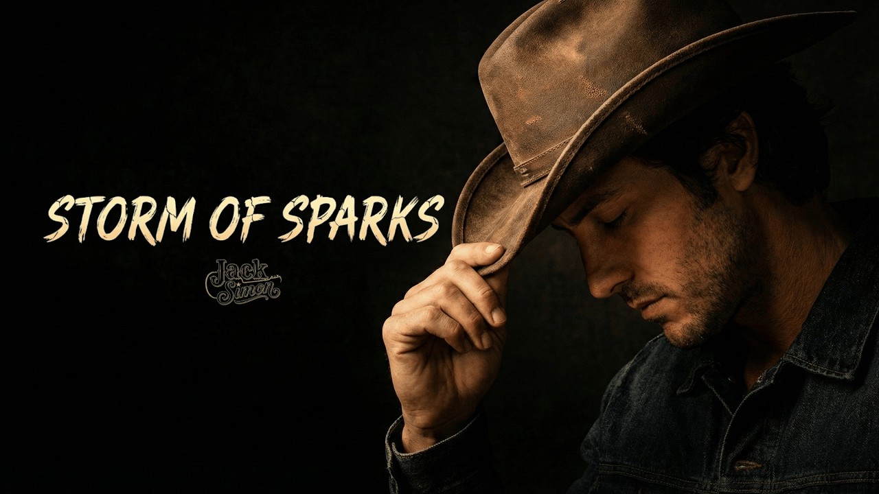 Джек Саймон - Storm of Sparks (Официальное видео с текстом песни) #КантриМузыка #КлассическаяКантри